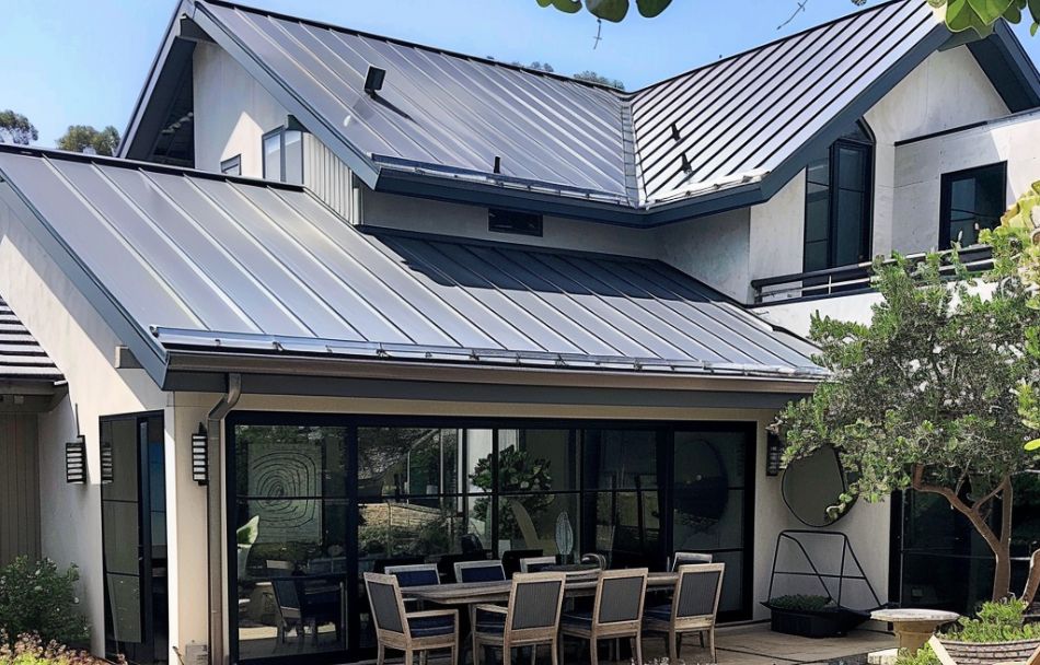 san diego home with metal roof