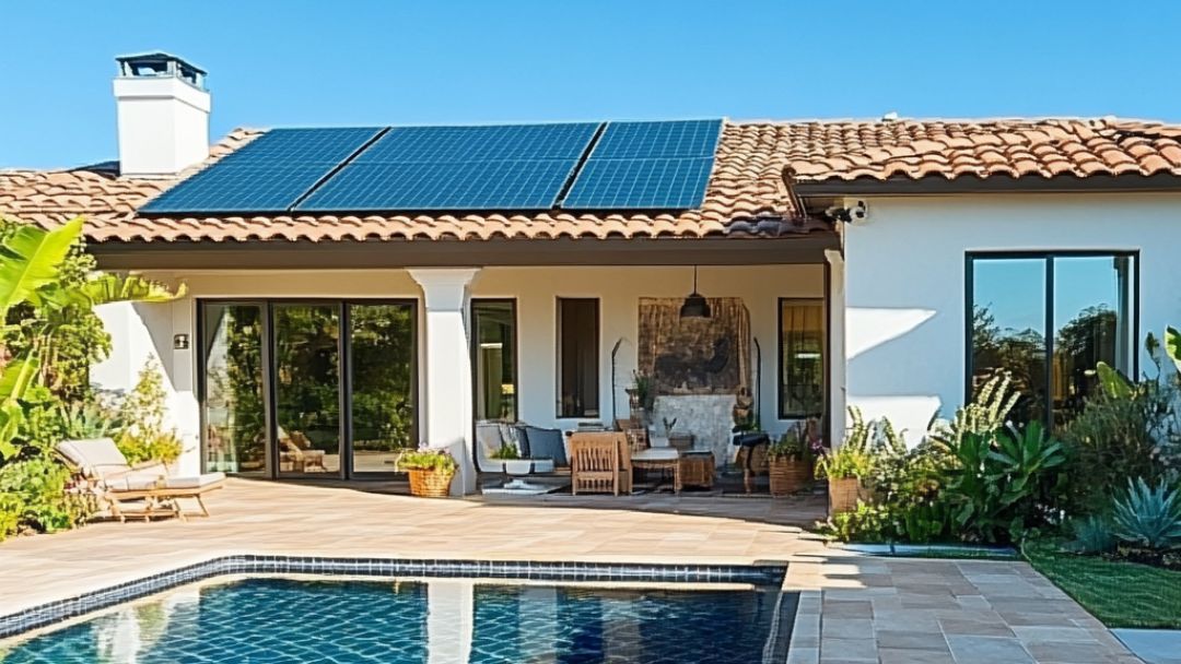 solar panels on home in Carlsbad, CA